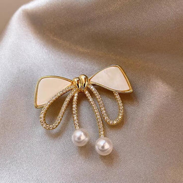 XSB129 - Elegant Bowknot Saree Brooch